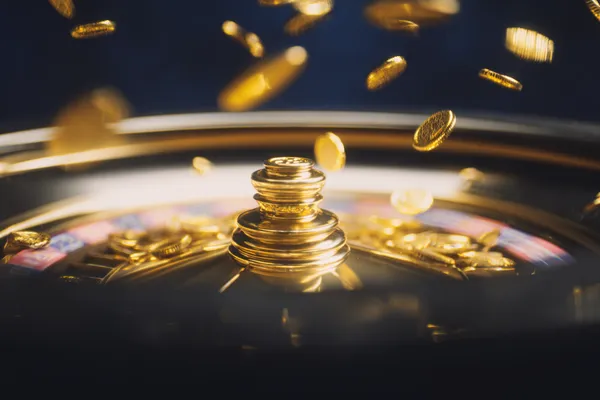 A confident dealer surrounded by casino chips inviting players to access their A177 account, reflecting quick and easy login options.